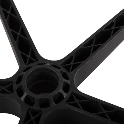 REPLACEMENT "STAR" BASE FOR OFFICE CHAIR HM1073 BLACK POLYPROPYLENE