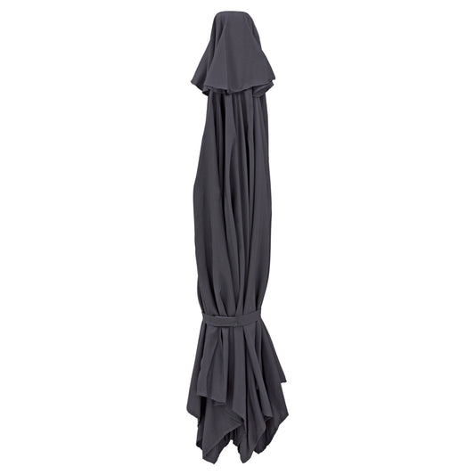 REPLACEMENT SHADE FOR UMBRELLA HM6030.10-ANTHRACITE-COLORED POLYESTER- Φ250cm