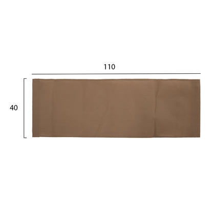 REPLACEMENT TEXTILENE 550gr/m2 2X1 FABRIC HM5805.04Τ FOR LIMNOS DAYBEDS IN MOCHA COLOR 110Χ40cm.