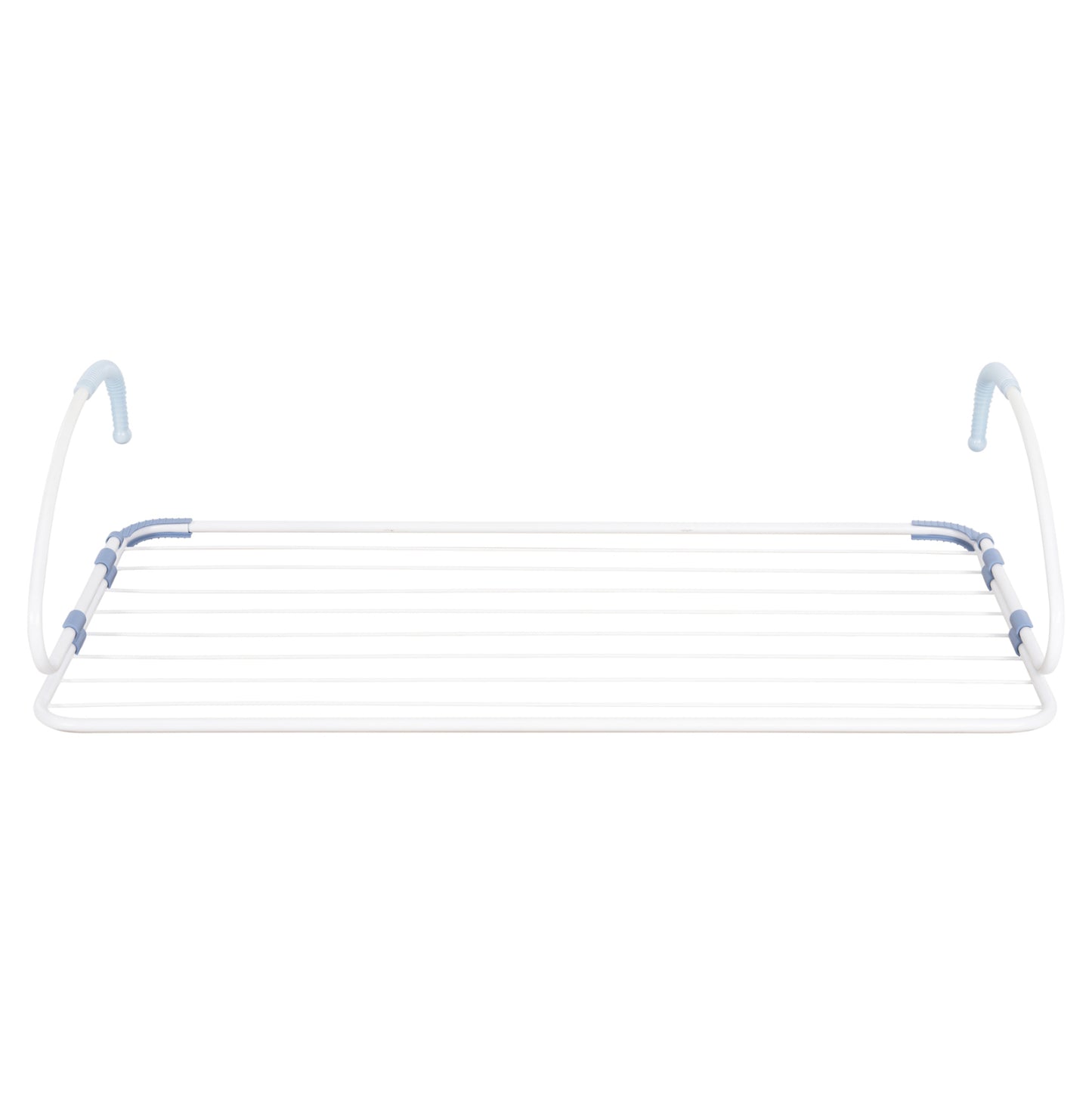 HANGING ALUMINUM DRYING RACK HM12166 WHITE-TOTAL HANGING LENGTH 10m--107x3x55cm.
