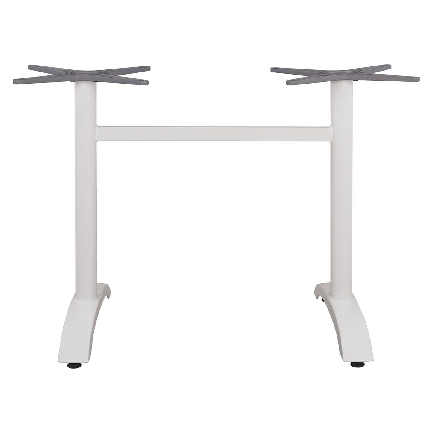 ALUMINUM base 2 legs HM461.02 White 78,5x60x73