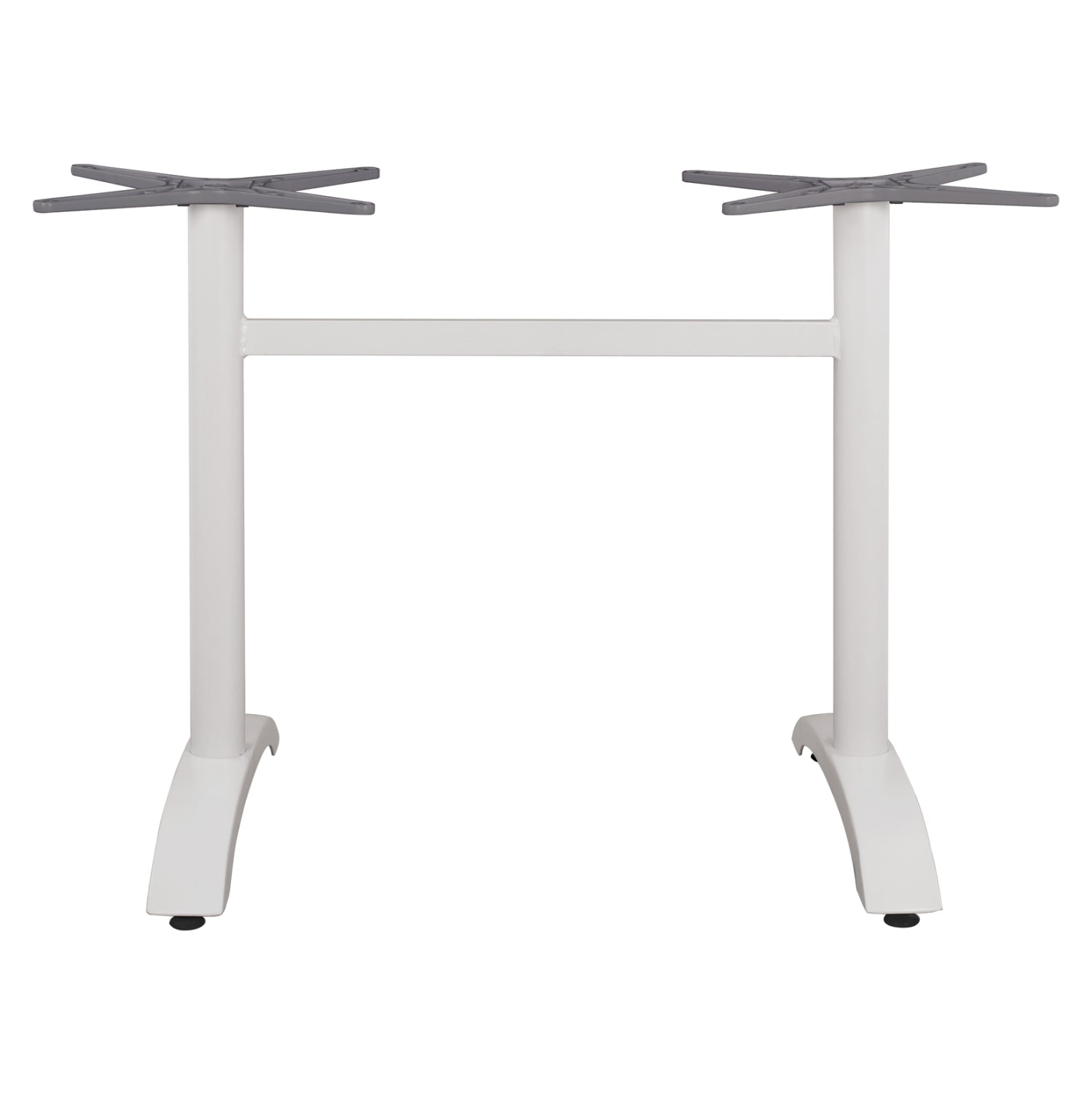 ALUMINUM base 2 legs HM461.02 White 78,5x60x73