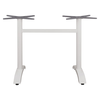 ALUMINUM base 2 legs HM461.02 White 78,5x60x73
