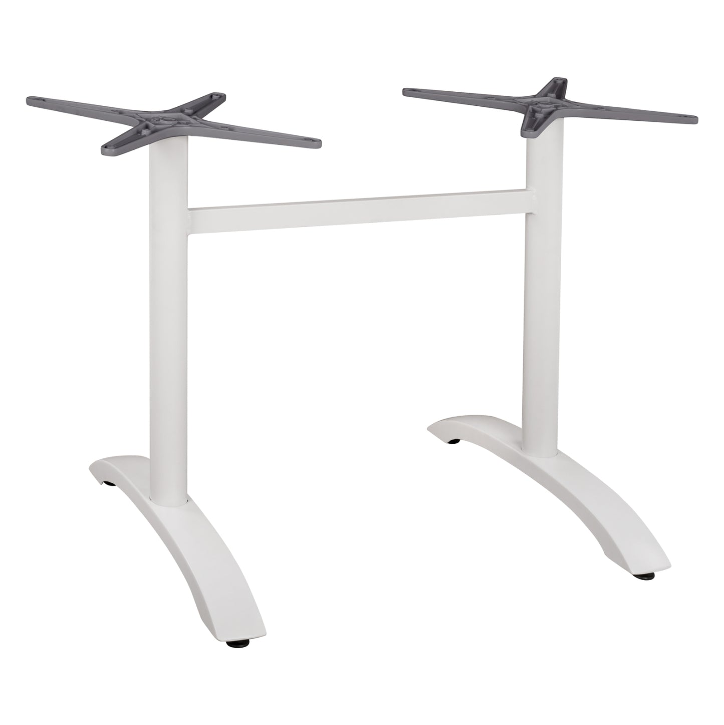 ALUMINUM base 2 legs HM461.02 White 78,5x60x73