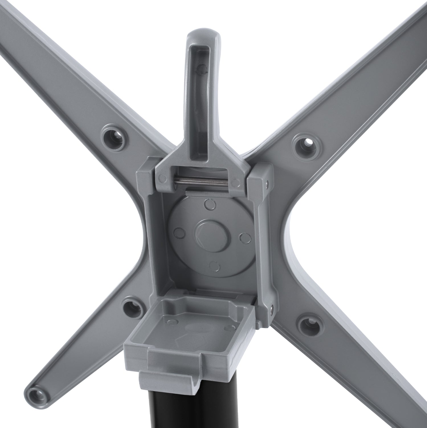 ALUMINUM Base 2 column HM468.01 Black Matte 78x59.5x73cm