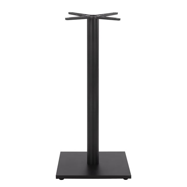 Bar Base Metall Black matte color 45x45x108cm with adjuster HM439