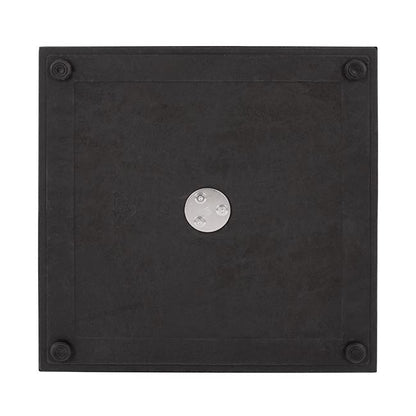 Bar Base Metall Black matte color 45x45x108cm with adjuster HM439