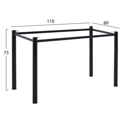 Column Metallic base for surface 120x70