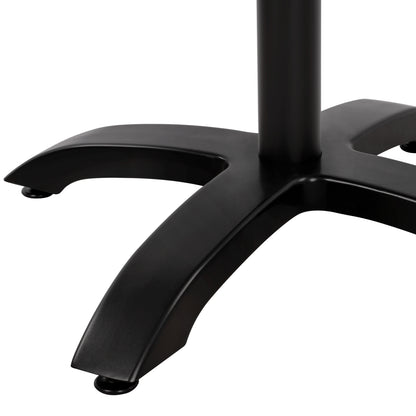 Cast Iron base Bar Black 62x62x108 HM417