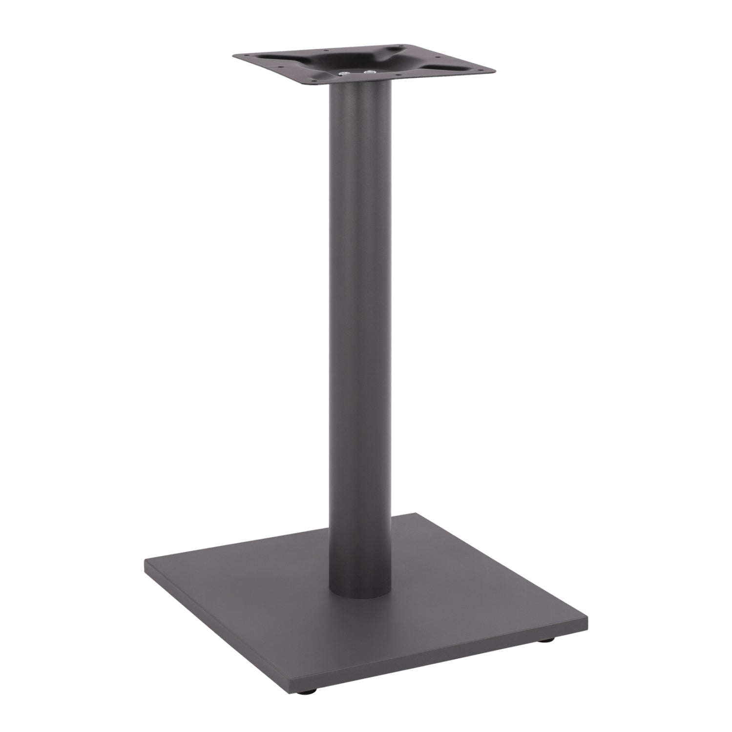 Base metallic Grey 40x40x72 with adjusters HM421.20
