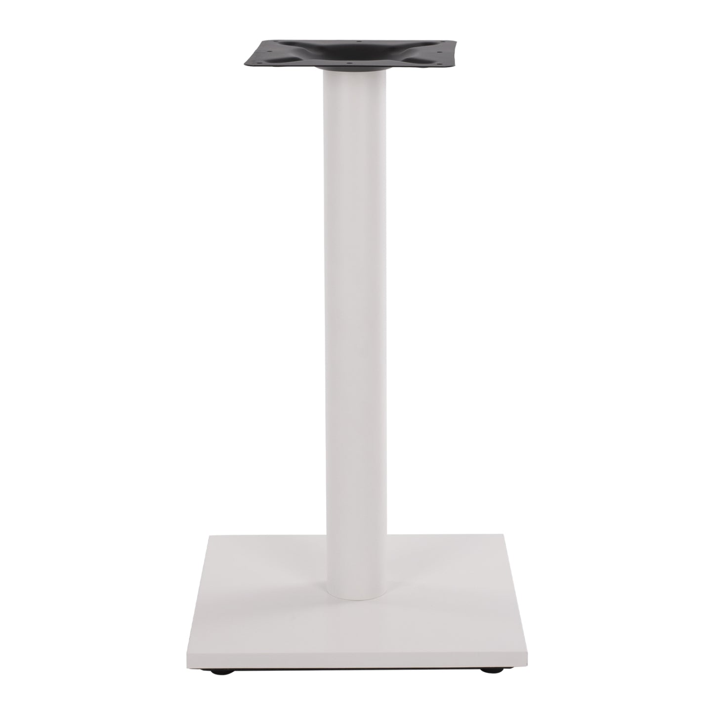 Base metallic White matte 40x40x72 with adjusters HM421.12