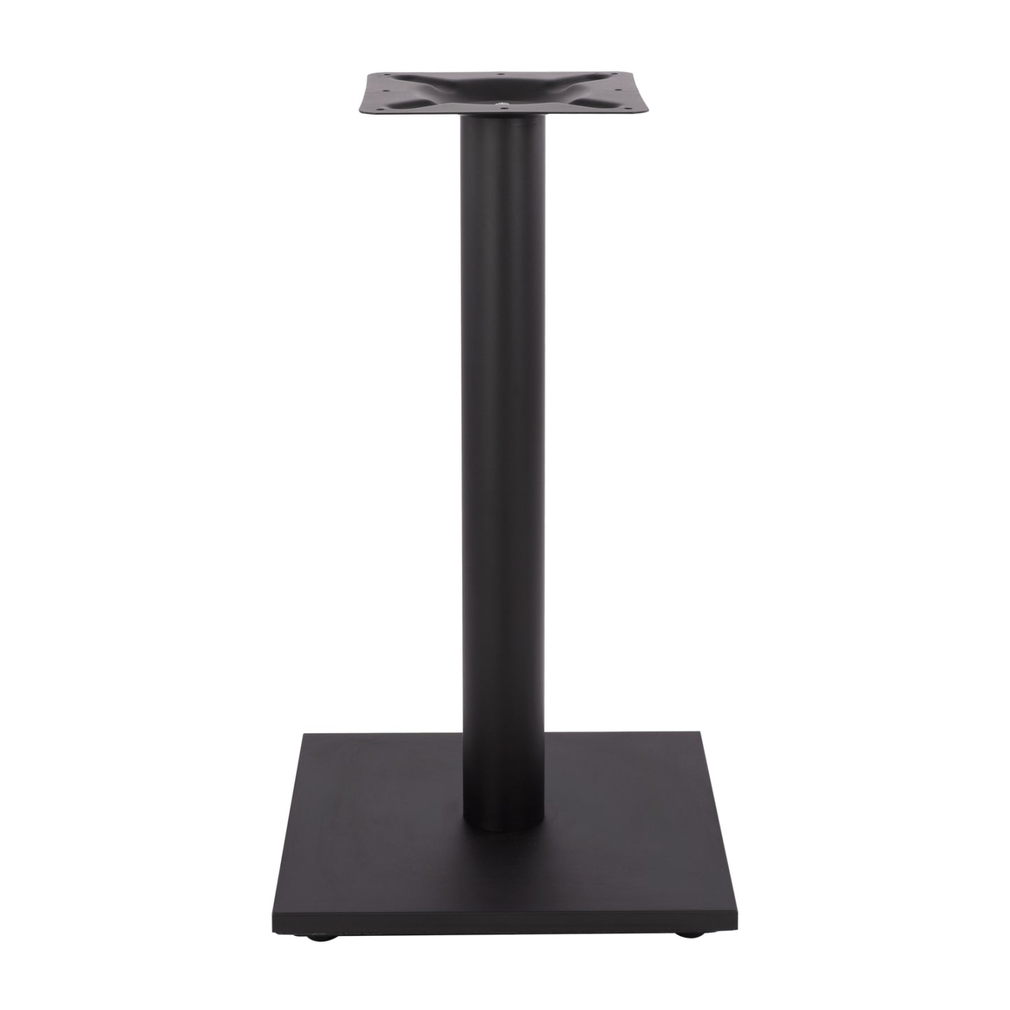 Base metallic Black matte 40x40x72 with adjusters HM421.11