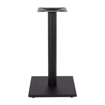 Base metallic Black matte 40x40x72 with adjusters HM421.11