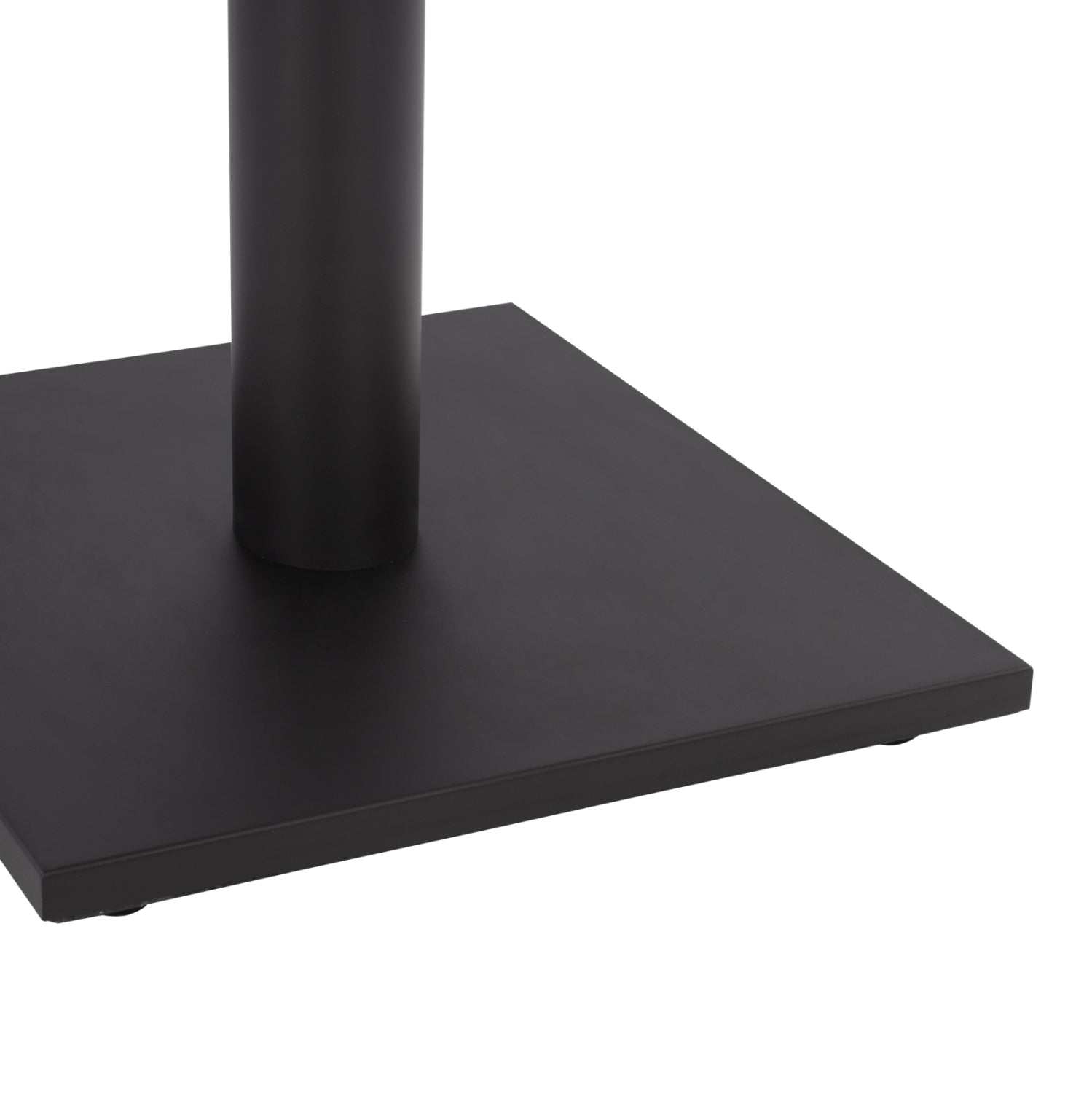 Base metallic Black matte 40x40x72 with adjusters HM421.11