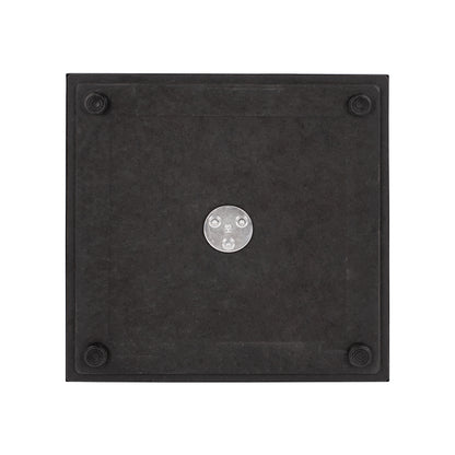 Base metallic Black matte 40x40x72 with adjusters HM421.11