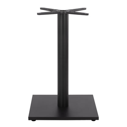 Base metallic Black matte 45x45x72 with adjuster HM438