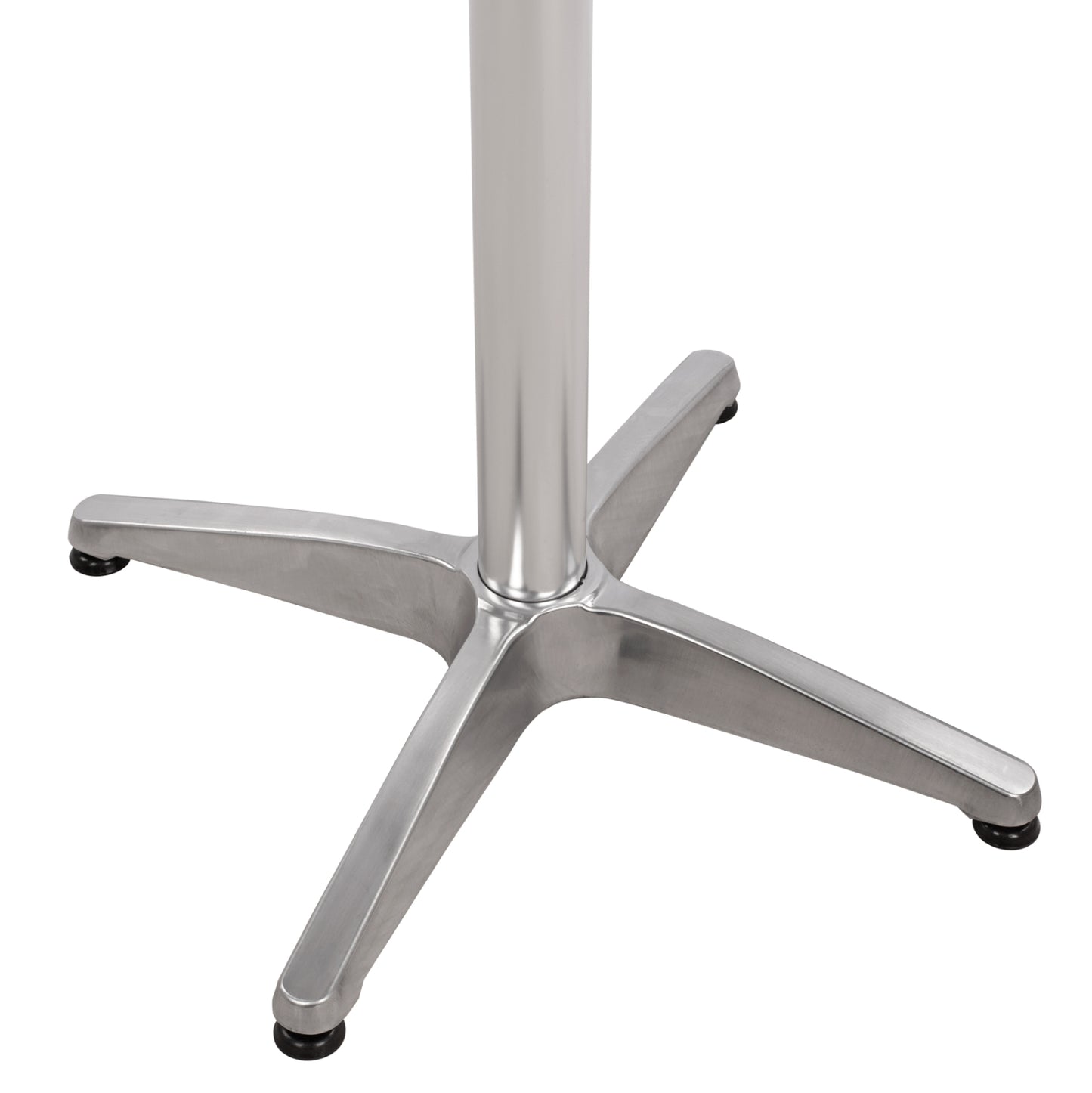 Bar Base Aluminum 66x66x109cm with cross 44x44cm HM450 Chromed