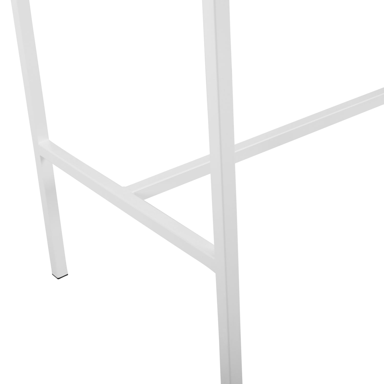 Metal stand bar base white matte TS925 p type for 140Χ60 Surface