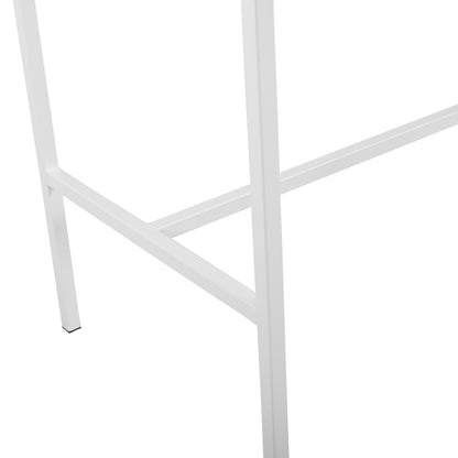 Metal stand bar base white matte TS925 p type for 140Χ60 Surface