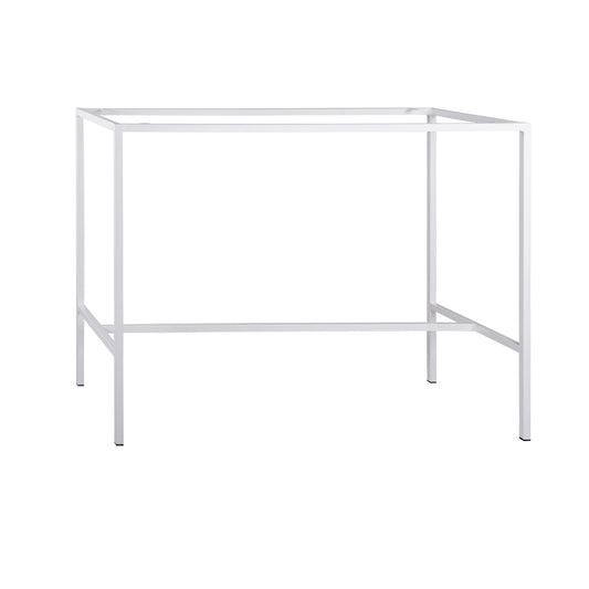 Metal stand bar base white matte TS925 p type for 140Χ60 Surface