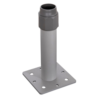 UMBRELLA BASE HM6607.01 ANODIZED ALUMINUM 18x18x30Hcm.