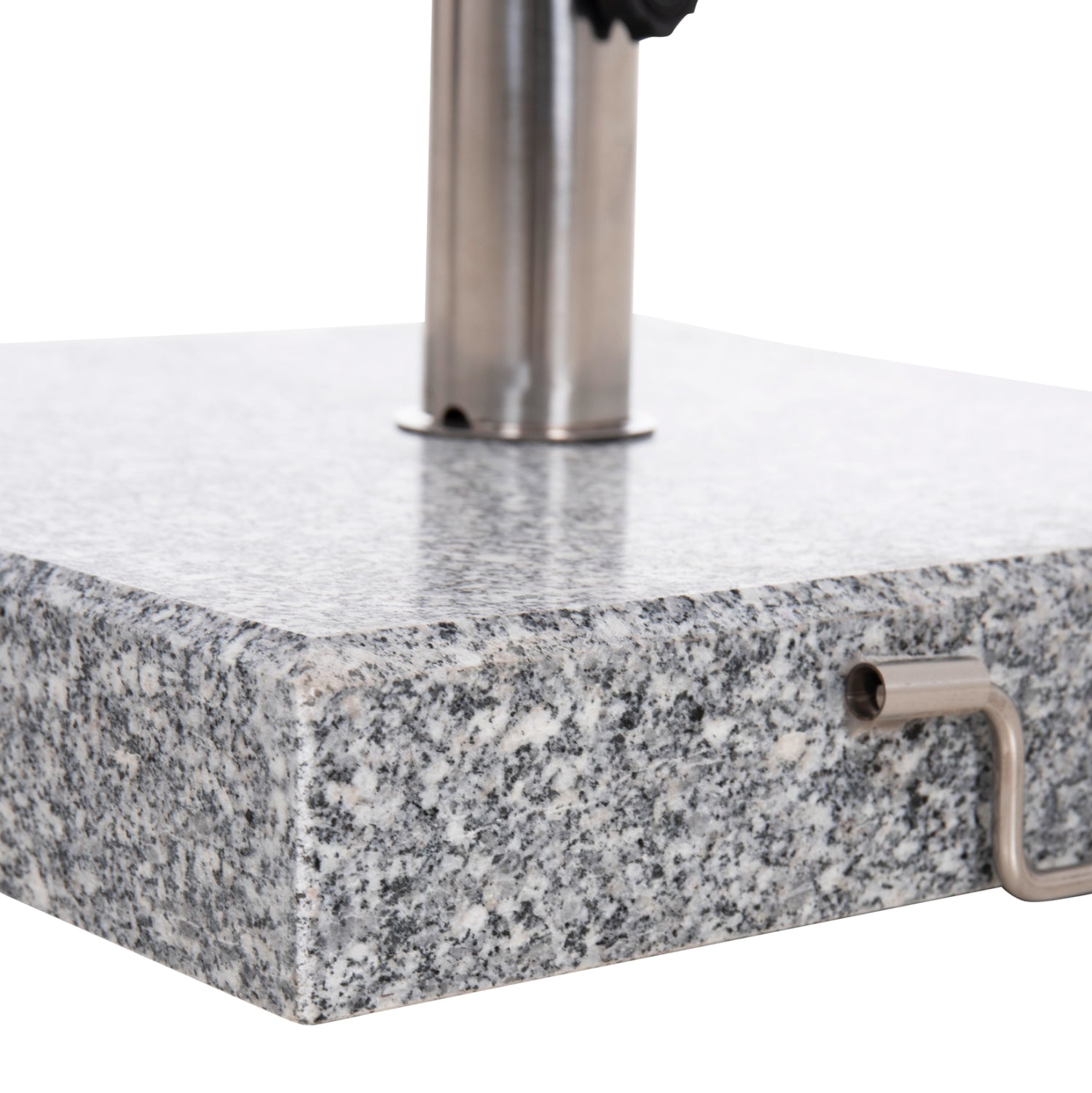 GRANITE UMBRELLA BASE 40KG WITH HANDLE & WHEELS HM6564--TUBE DIAMETER Φ48