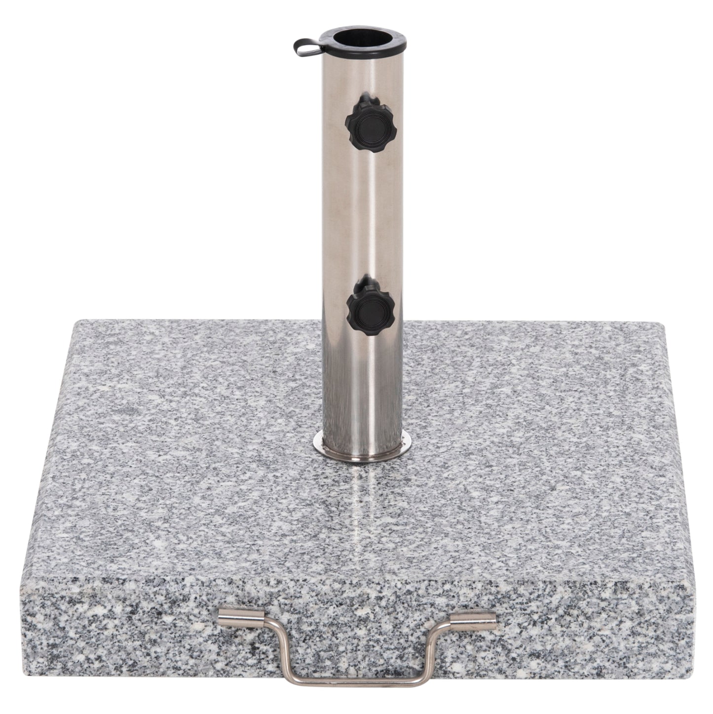GRANITE UMBRELLA BASE 40KG WITH HANDLE & WHEELS HM6564--TUBE DIAMETER Φ48