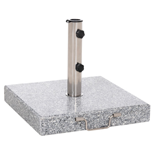 GRANITE UMBRELLA BASE 40KG WITH HANDLE & WHEELS HM6564--TUBE DIAMETER Φ48