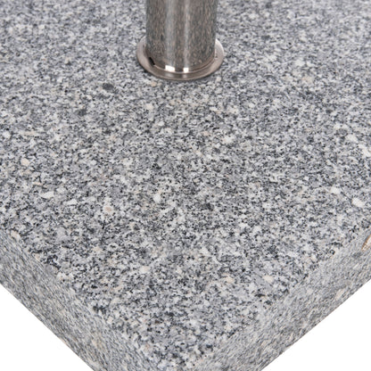 GRANITE UMBRELLA BASE 60KG WITH HANDLE & WHEELS HM6565--TUBE DIAMETER Φ58