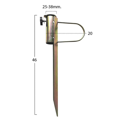 Umbrella's base from steel HM6027