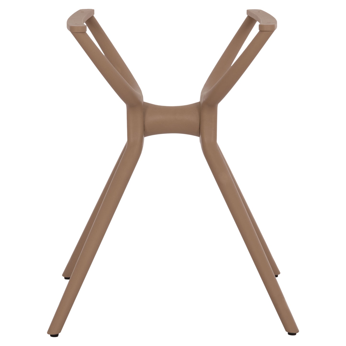 POLYPROPYLENE TABLE BASE CAPPUCCINO HM462.04 FOR TABLETOP 80X80cm.