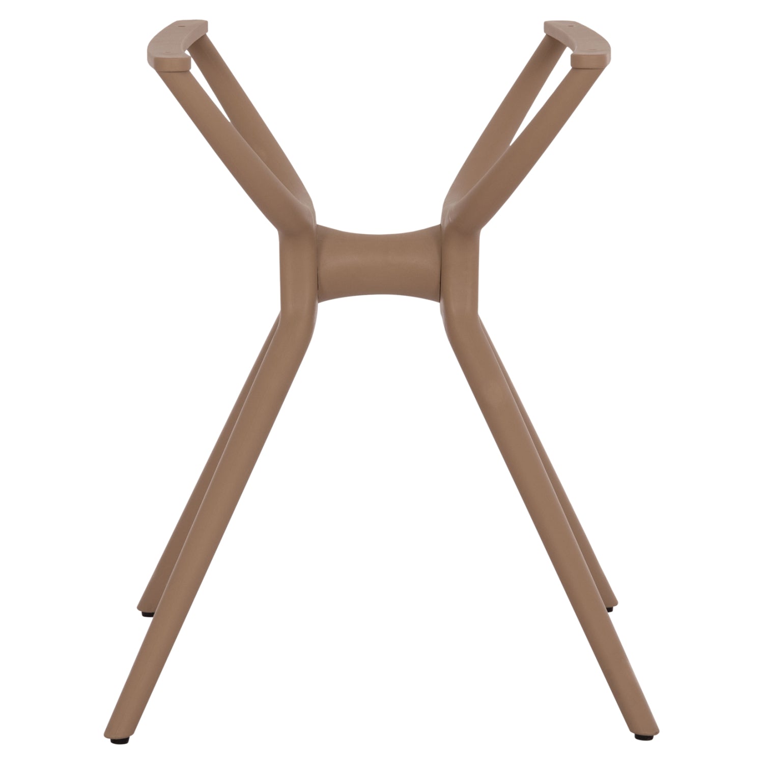 POLYPROPYLENE TABLE BASE CAPPUCCINO HM462.04 FOR TABLETOP 80X80cm.
