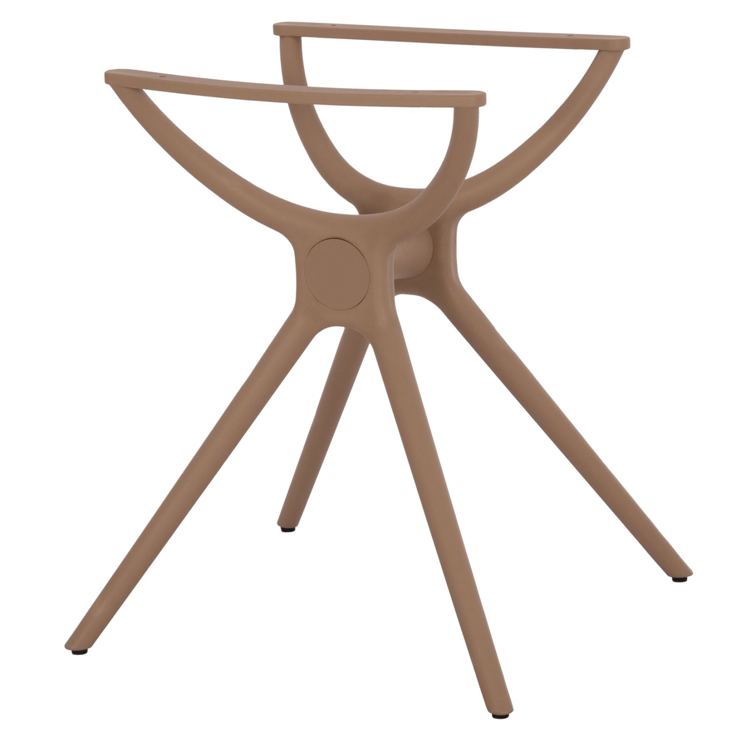 POLYPROPYLENE TABLE BASE CAPPUCCINO HM462.04 FOR TABLETOP 80X80cm.
