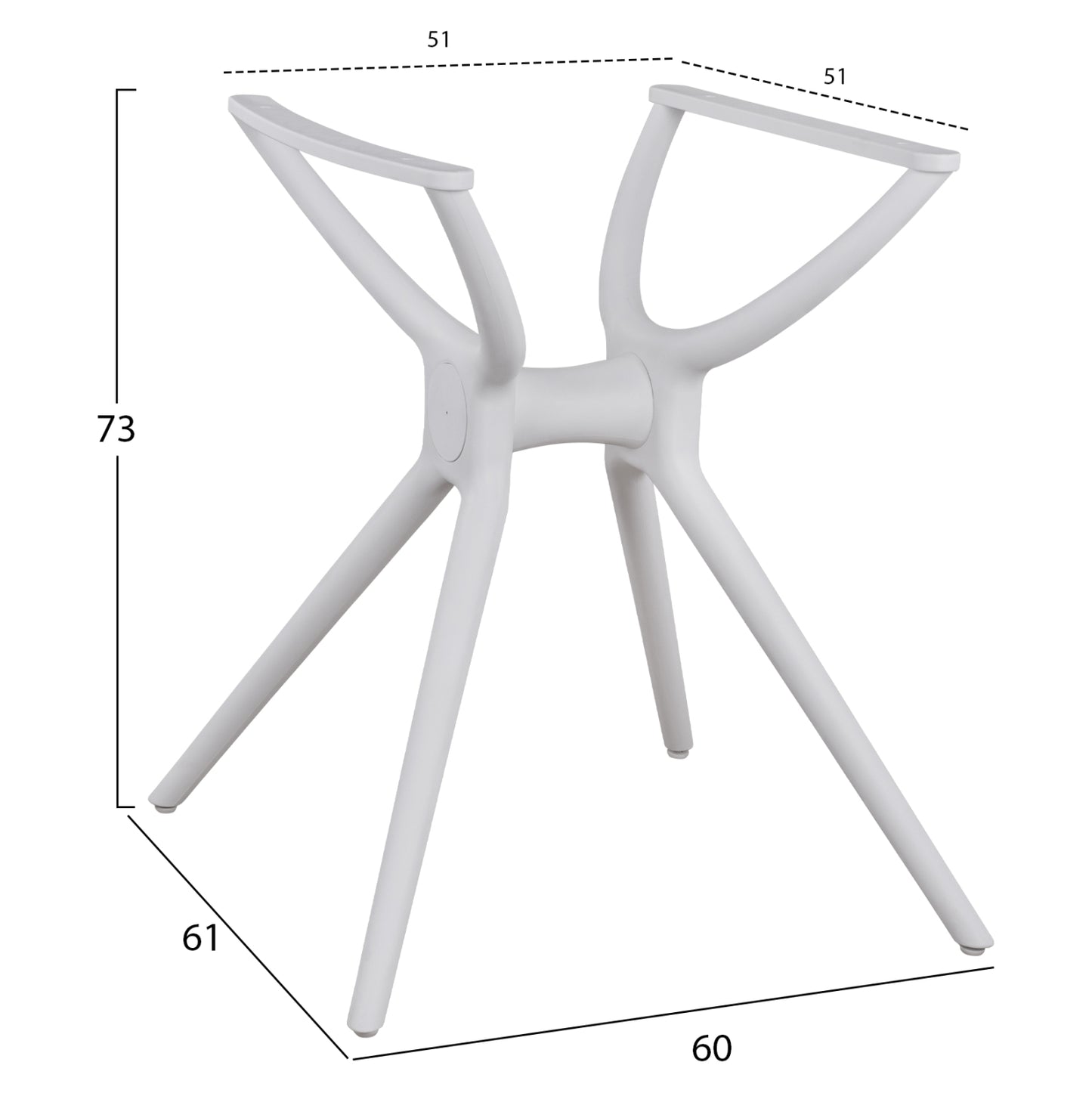 Polypropylene Base White HM462.02 for Surface 80x80