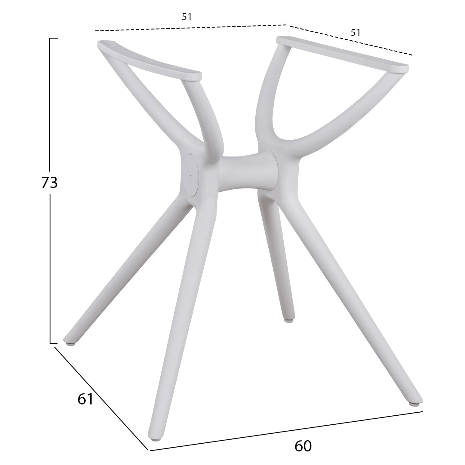 Polypropylene Base White HM462.02 for Surface 80x80