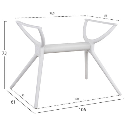 Polypropylene Base White HM463.02 for Surface 120x80