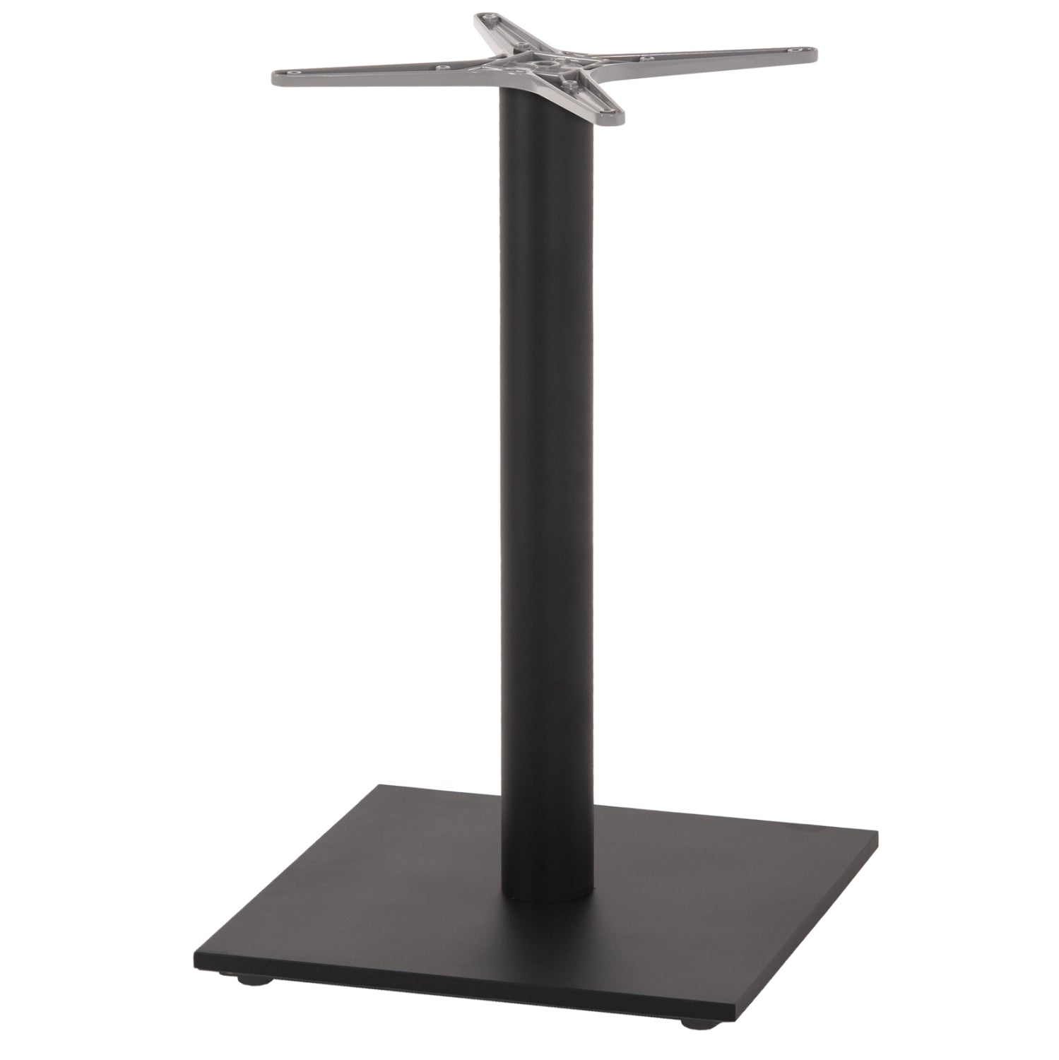 BASE FOR TABLE HM475.20 ALUMINUM GREY-46x46cm CROSS- 46Χ46Χ72Hcm.