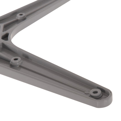 BASE FOR TABLE HM475.02 ALUMINUM MATTE WHITE-46x46cm CROSS- 46Χ46Χ72Hcm.