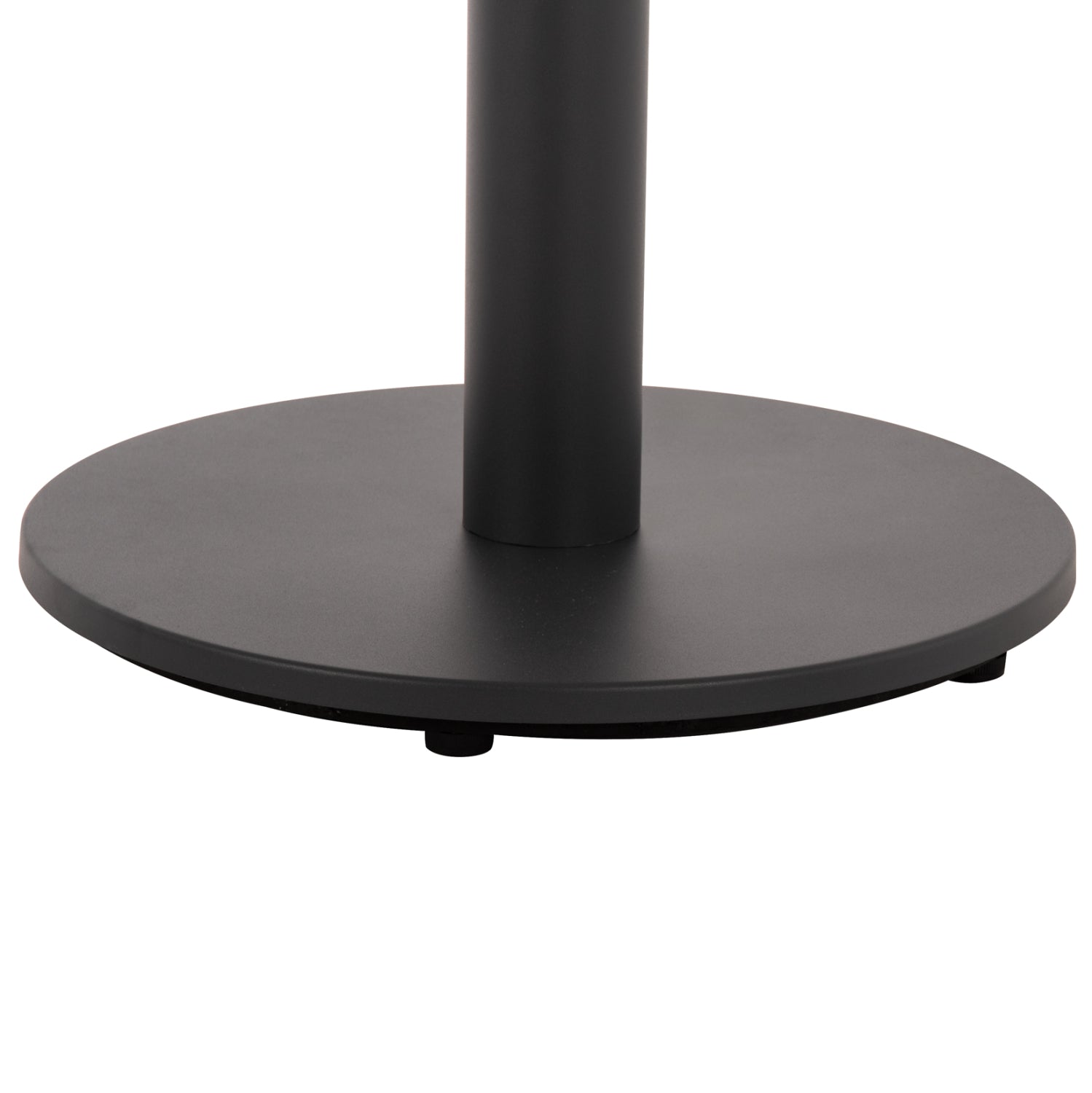 TABLE BASE ALUMINUM HM476.20 ROUND IN GREY 48x48cm CROSS Φ45Χ72Hcm.