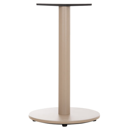 ROUND TABLE BASE HM476.25 ALUMINUM IN CAPPUCCINO Φ45Χ72Hcm.--CROSS 48x48cm