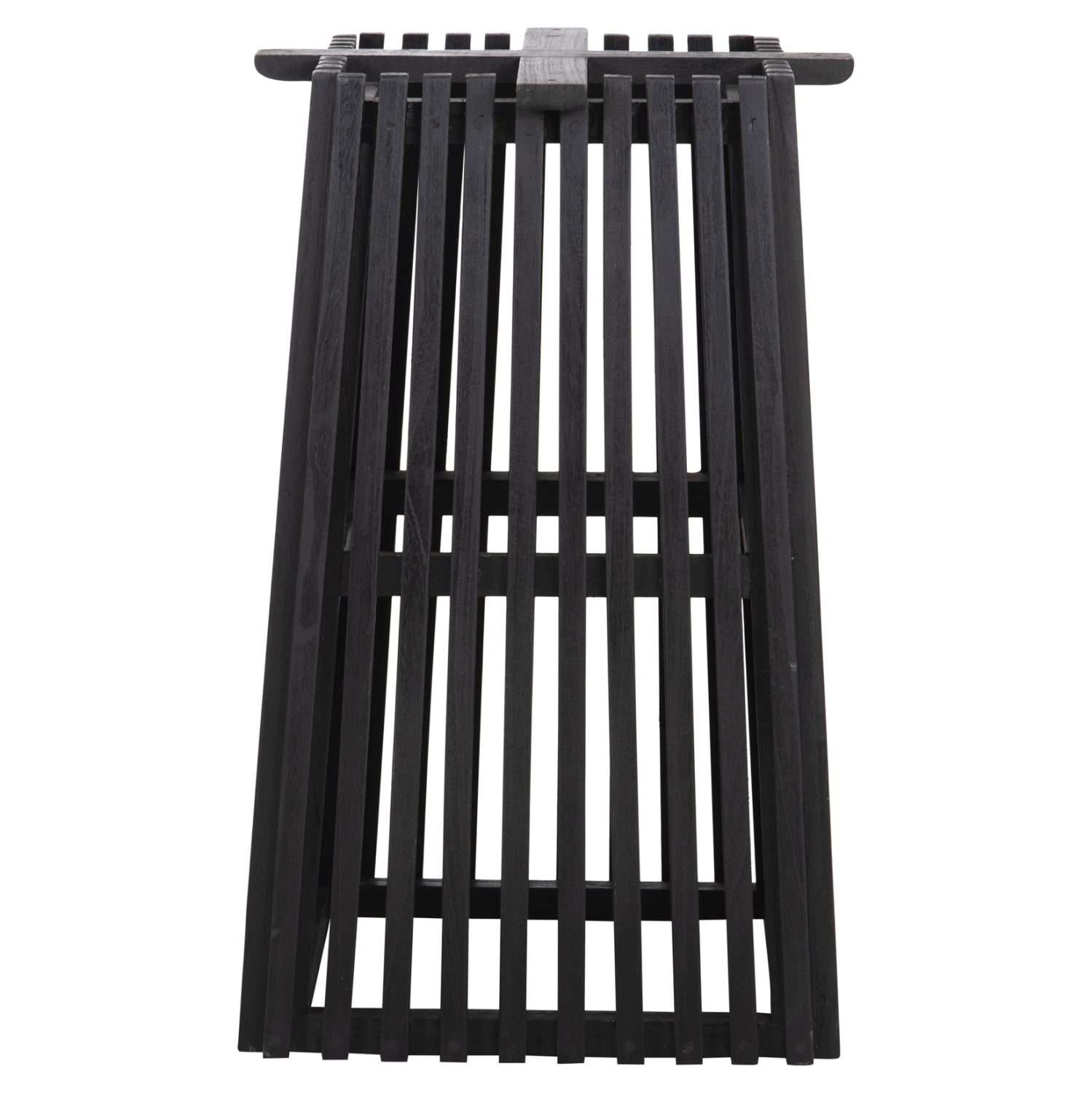 INDOOR TABLE LEGS-BASE SQUARE FRANTZ HM9460.12 MINDI WOOD IN BLACK 45x45x73Hcm.