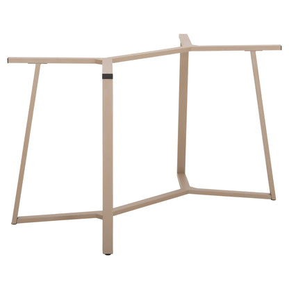 TABLE BASE HM471.25 METAL IN CAPPUCCINO COLOR 111x60x71Hcm.