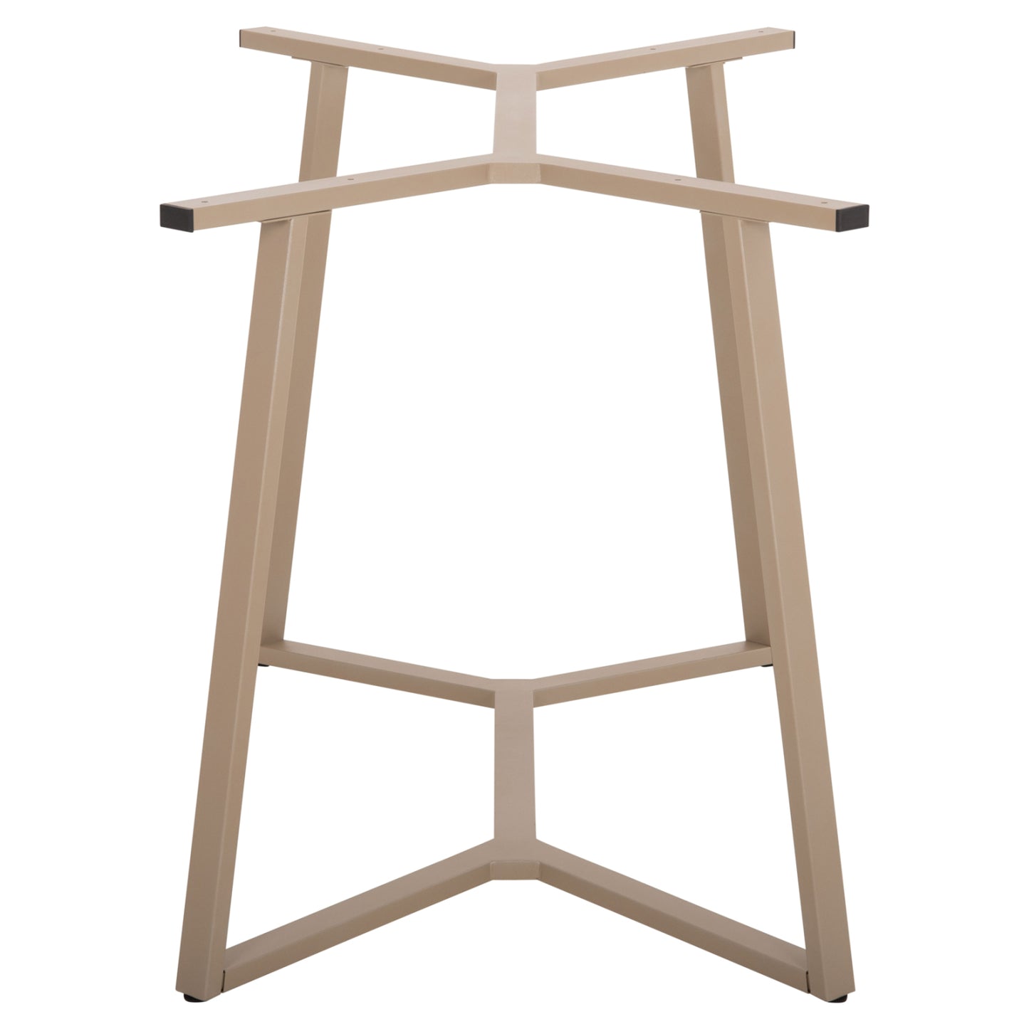 TABLE BASE HM471.25 METAL IN CAPPUCCINO COLOR 111x60x71Hcm.