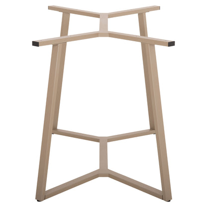 TABLE BASE HM471.25 METAL IN CAPPUCCINO COLOR 111x60x71Hcm.
