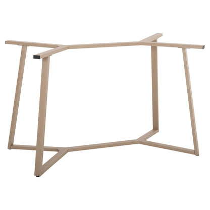 TABLE BASE HM471.25 METAL IN CAPPUCCINO COLOR 111x60x71Hcm.
