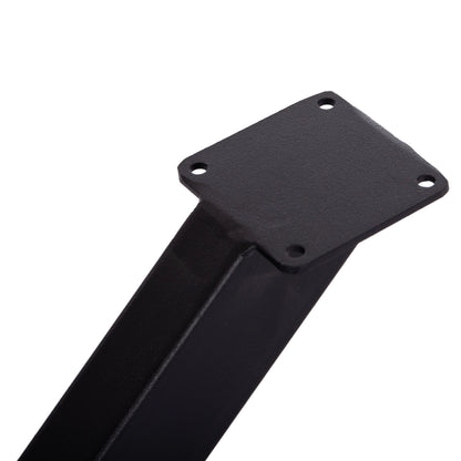 TABLE BASE/LEGS METAL IN CROSS DESIGN HM6255 FOR TABLETOP 120x80cm--BLACK