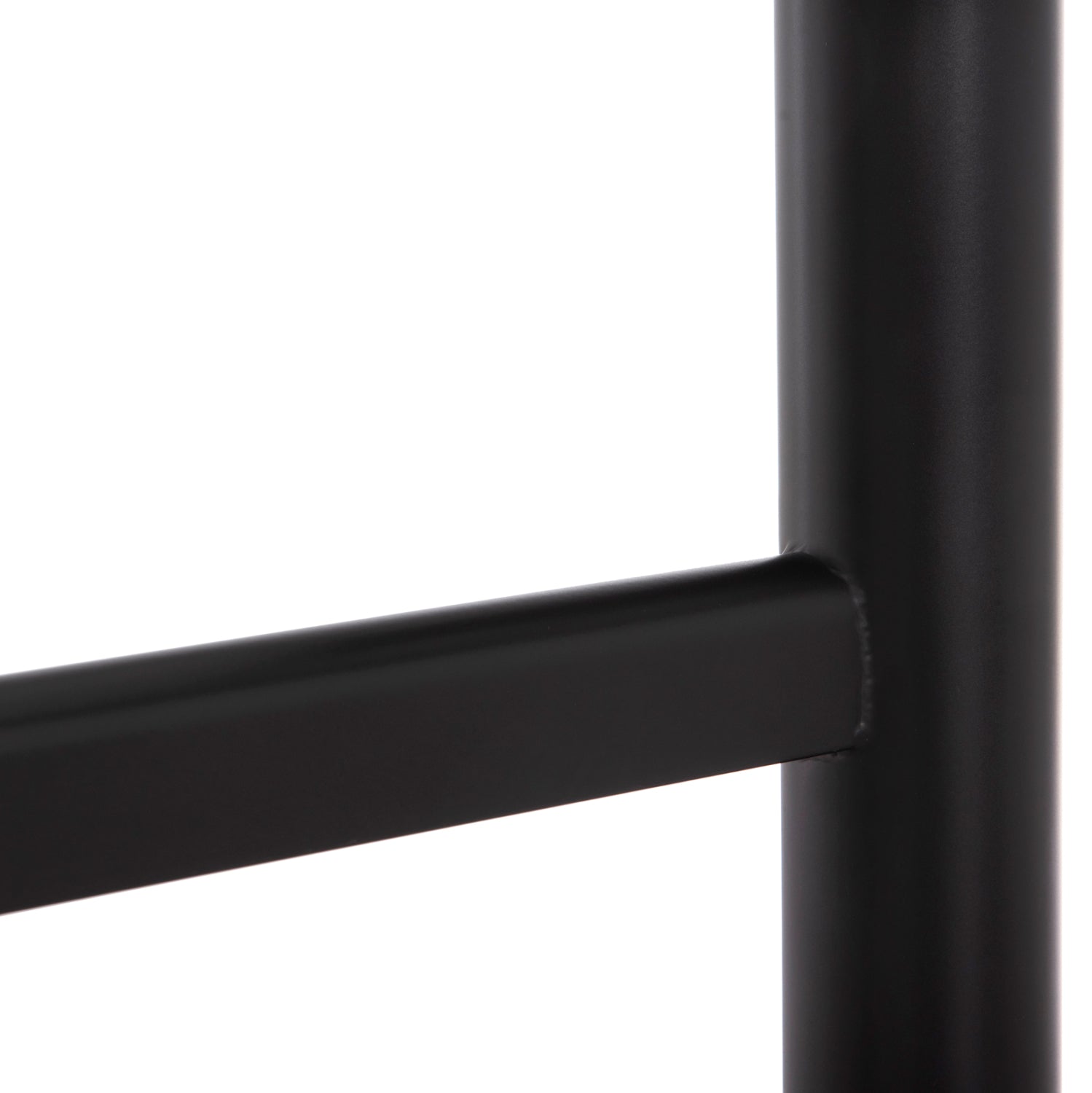 BASE FOR TABLE HM461.11 ALUMINUM DOUBLE IN MATTE BLACK WITH HEIGHT ADJUSTERS 100Χ60Χ73Hcm.