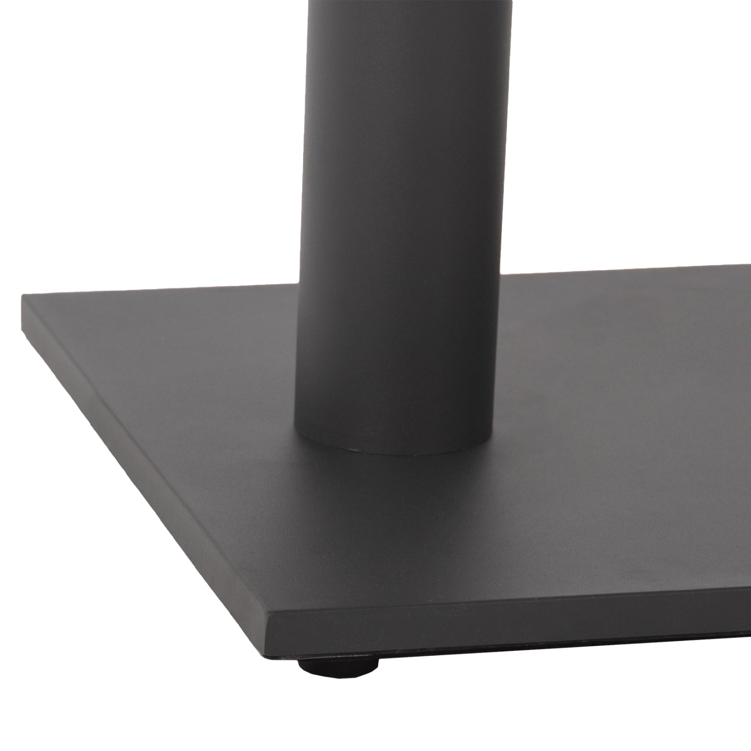 BASE FOR TABLE HM435.20 METAL DOUBLE IN MATTE GREY WITH HEIGHT ADJUSTERS 80Χ40Χ72Hcm.