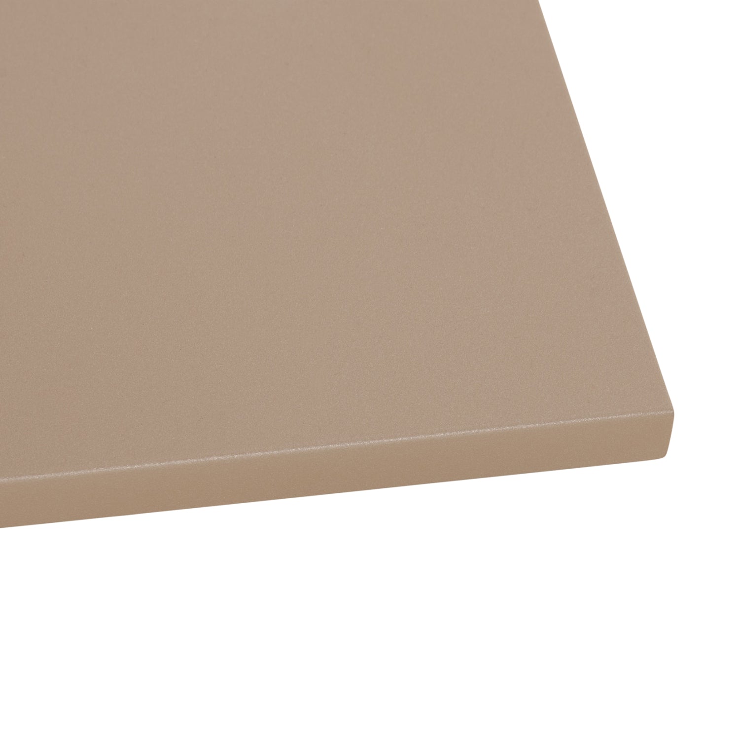 BAR TABLE BASE HM439.25 METAL IN CAPPUCCINO MATTE-HEIGHT ADJUSTERS 46x46x108Hcm.