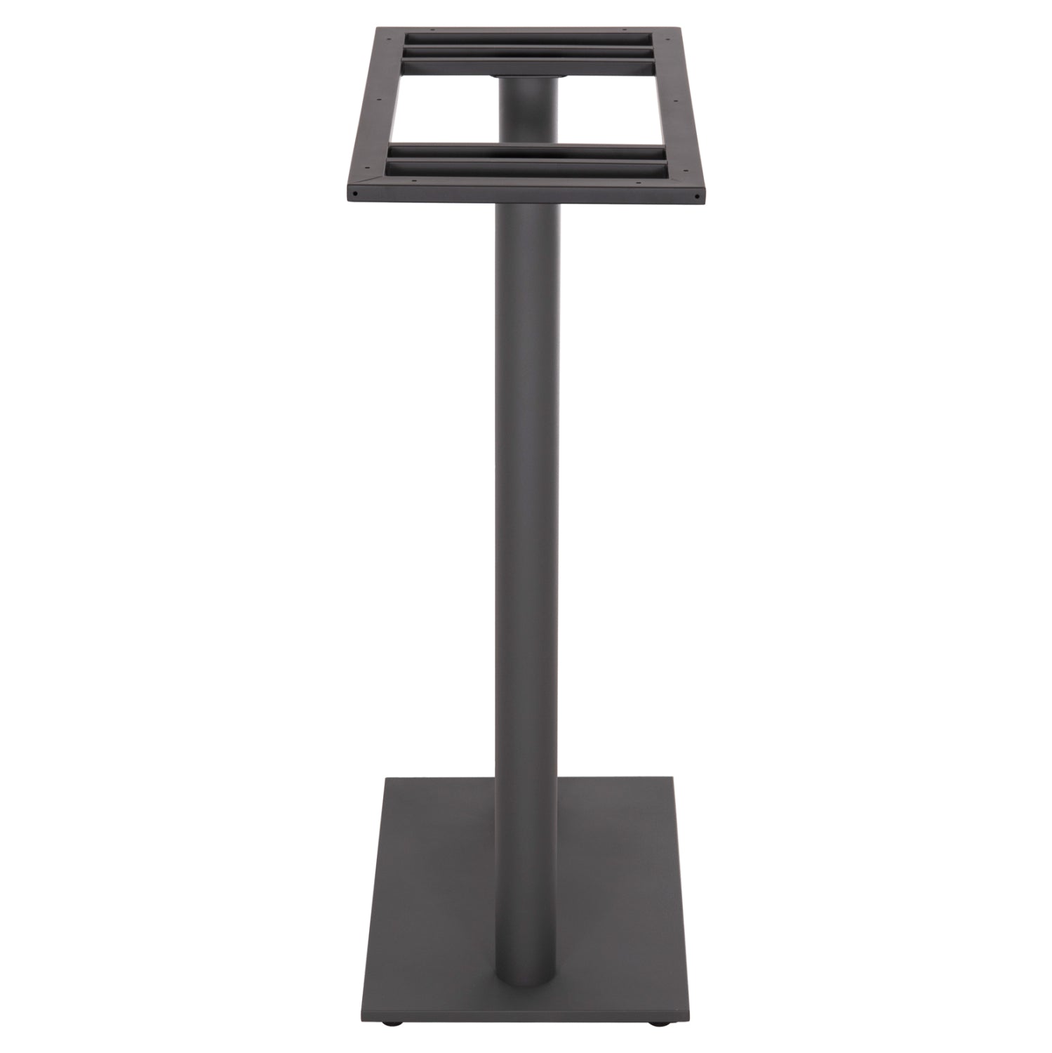 BASE FOR BAR TABLE HM480.20 TWO LEGS-METAL IN GREY COLOR 80x40x108Hcm.